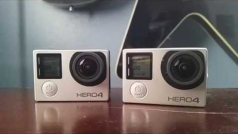 GoPro Hero 4: Working vs. Defective Comparsion | Clicking "Helicopter" noise