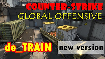 Counter Strike: Global Offensive - Map Train New Version 2015 Gameplay (1080p, 60fps)
