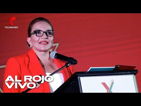 EN VIVO: Xiomara Castro es la primera mujer presidente de Honduras |  Al Rojo Vivo