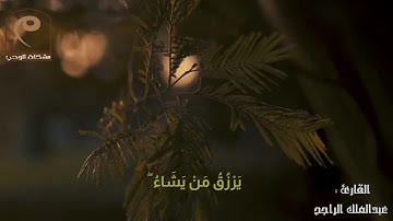 ( اللَّهُ لَطِيفٌ بِعِبَادِهِ.. ) القارئ :  عبدالملك الراجح