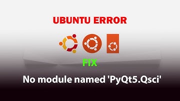 UBUNTU FIX: No module named 