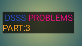 problems on direct sequence spread spectrum to find coding gain processing gain
