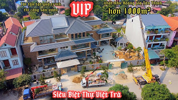 Toàn Cảnh Thi Công Sân Vườn Biệt Thự Việt Trà,Thái Nguyên - Zions.vn| 0941 63 69 69