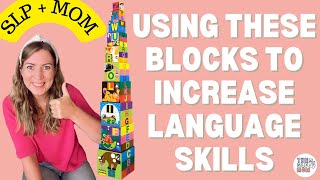Celebrity Using Stacking Nesting Blocks to Increase Language Skills Wealth