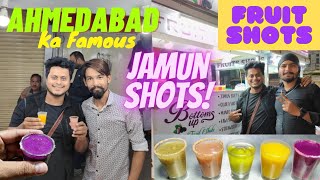 Amazing Fruit Shots | Ahmedabad Ka Famous Jamun Shot, Indian Street Food अहमदाबाद का मशहूर जामुन शॉट