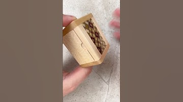 You will never guess the trick to open this Fake Puzzle Box….. #puzzles