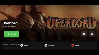 Overlord Raising Hell  GameNative 1.1.0  Proton 11 Arm64EC  1440x900 Med Settings 8 Gen 2