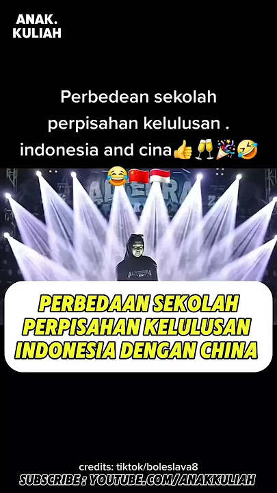 PERBEDAAN PERPISAHAN SEKOLAH DI INDONESIA DENGAN CHINA #anakkuliah #reels #viral #mahasiswa #wisuda