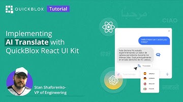 AI Translate: Implementation with QuickBlox React UI Kit