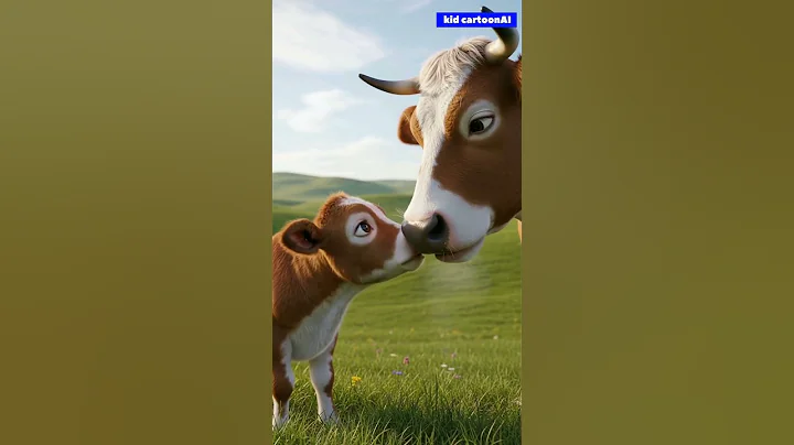 Baby or mother cow 🐄🍼🥰#cow#mother#love