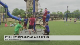 Tyger River Park opens new playground in Spartanburg County