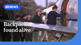 ‘Remarkable’ outcome as German backpacker found alive after 12 days in WA bushland | ABC NEWS