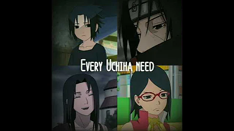 Every Uchiha need? #itachi #boruto #sarada #sasuke #naruto #shorts