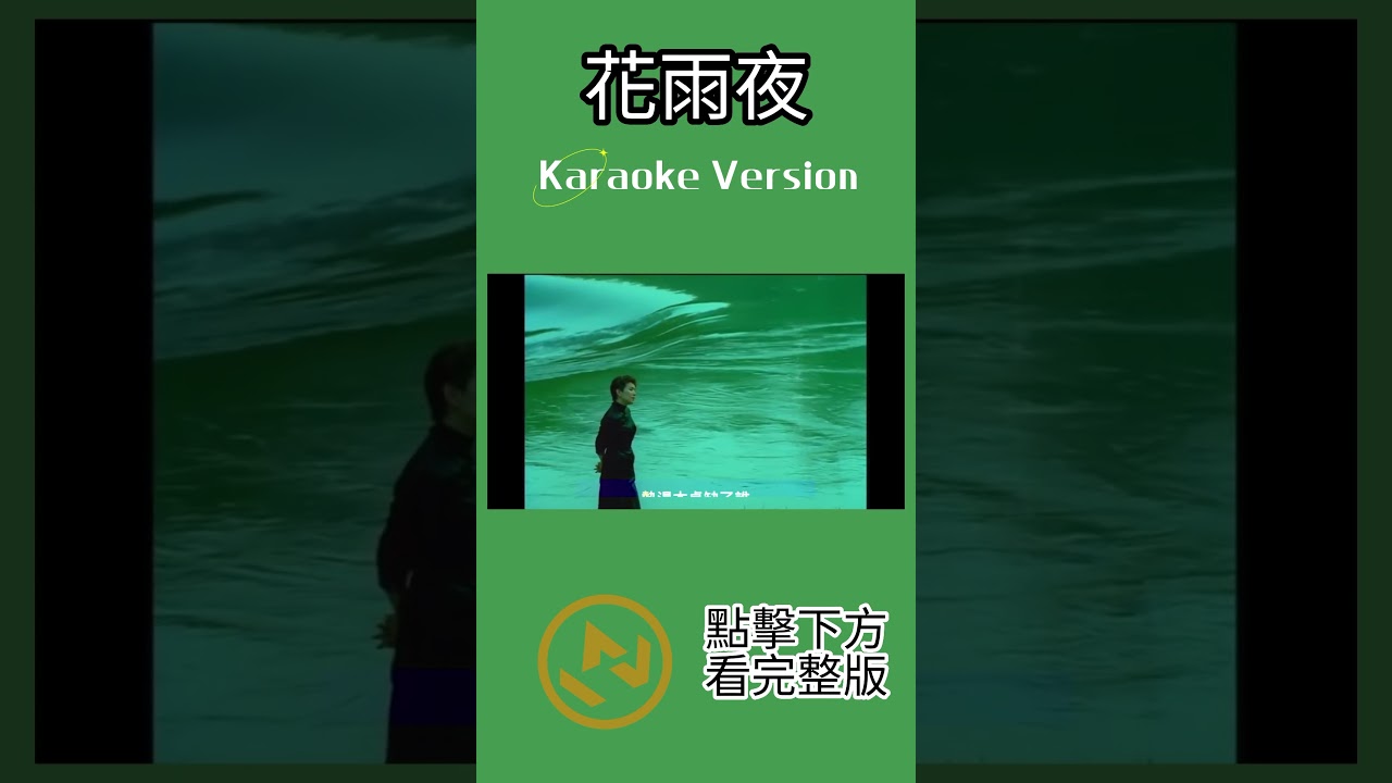 花雨夜 #張清芳 #ktv #伴奏