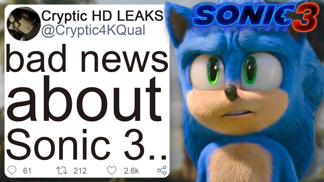 The Sonic News Guy on X: NEW SONIC MOVIE 3 LEAK!!!! 😱😱😱   / X