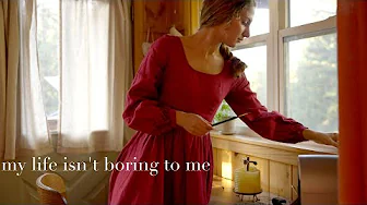 on living a ‘boring’ life - accepting a gentle daily existence