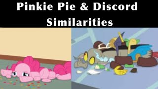 Pinkie Pie And Discord Similarities Mlp Fim Compilation