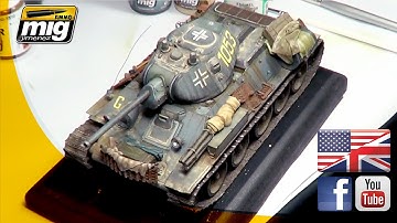 Dust and streaking with pigments how to by Mig Jimenez