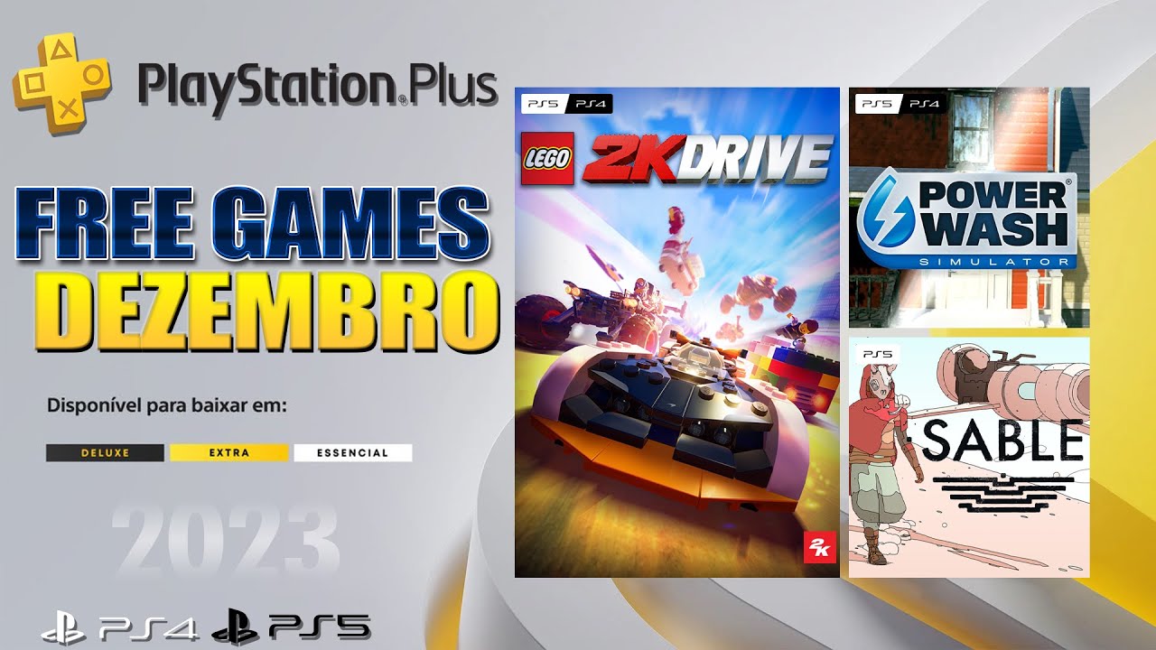PS4, PS5: Jogos gratuitos da PS Plus de dezembro