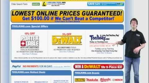 How To Navigate ToolKing.com