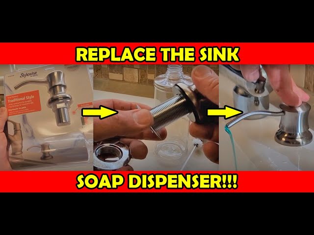 DIY Trick out your Sink Soap Dispenser Video Episode