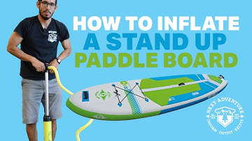 How To Inflate A Stand Up Paddleboard