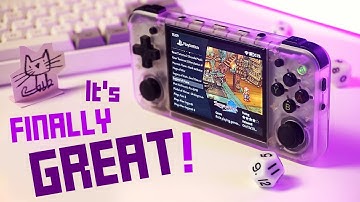 The RG35XX-H (and Plus) just became AMAZING!  // New Custom Firmware!