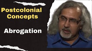 Abrogation Postcolonial Theory Concepts Postcolonialism