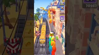 Ultimate Marathon Run with Jetpack 🚀🔥 (Crazy Skills) #subwaysurfers #kitten #viralshorts #viral