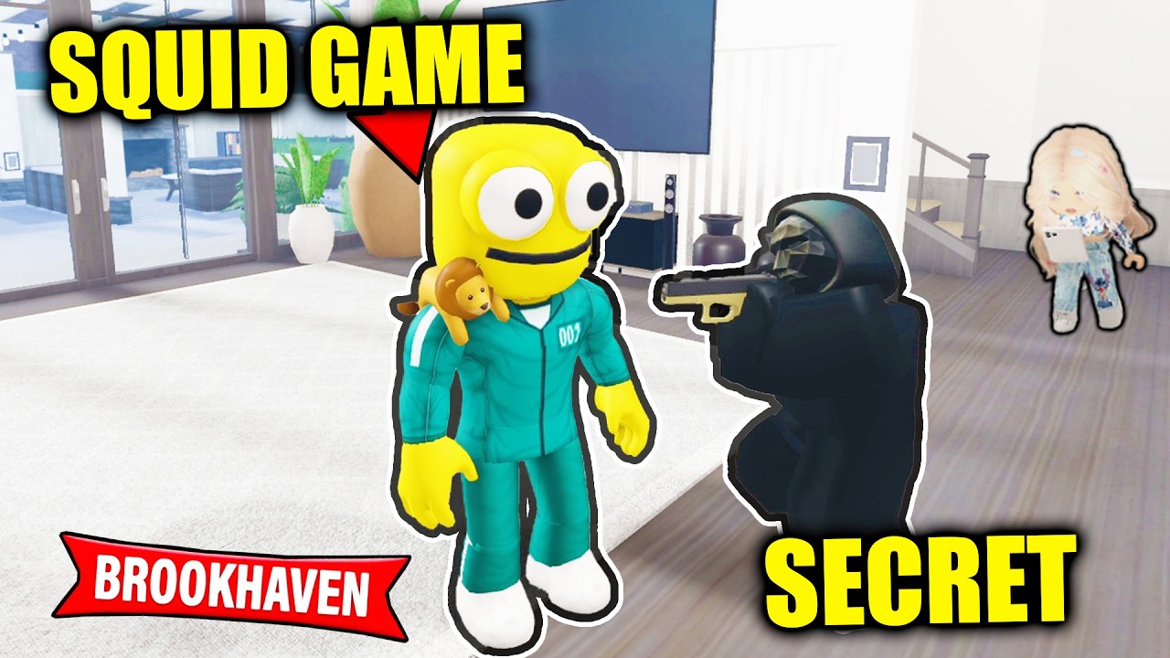 ODA & JADE BABY vs LE CHEF DE SQUID GAME (Les épreuves DIFFICILE) Roblox Snapchat Brookhaven