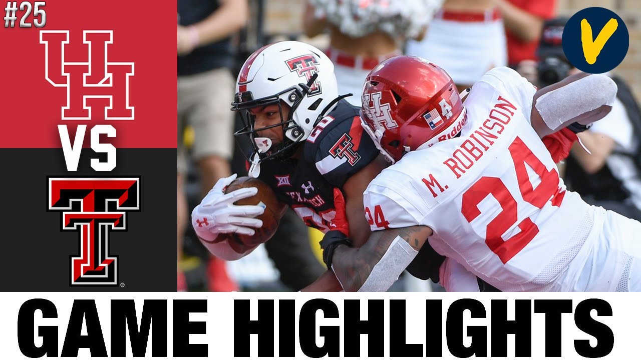 25 Houston vs Texas Tech 2022 College Football Highlights YouTube