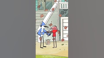 YOU GUYS DRIVE ME CRAZY!! 😂 #regularshow #mordecai #rigby #benson