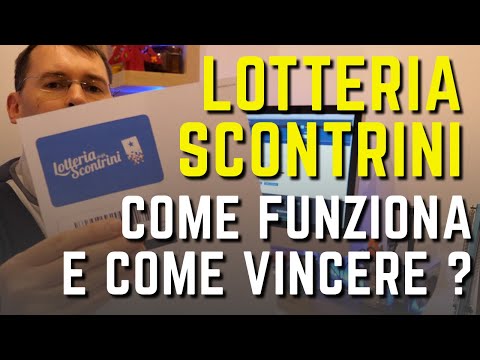 LOTTERIA DEGLI SCONTRINI come funziona, come iscriversi e COME VINCERE ?