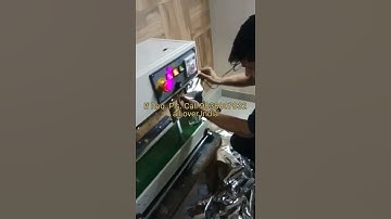 Band Sealing Machine  #continuous  band sealing machine # Vertical Band sealing machine