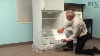 Kenmore Refrigerator Repair - How to replace the Wire Shelf