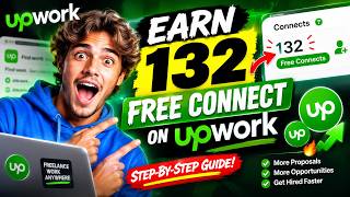 Get 132 FREE Upwork Connects Without Buying Them!