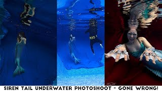I did an Underwater Photoshoot in the Siren Tail 
