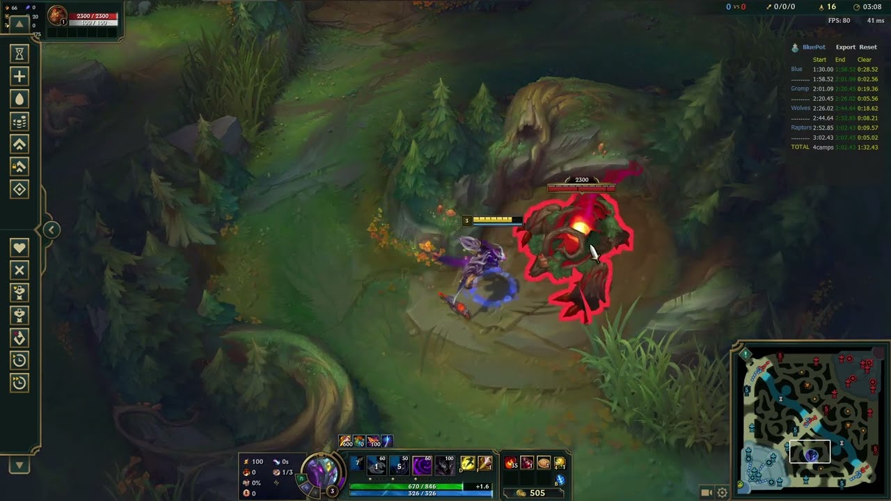 BluePot v1.1 Demo - Jungle Path Chronometer -  Nocturne 