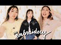 aesthetic clothing embroidery diys ✨| JENerationDIY