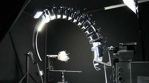 Video of our DIY 3D root scanner