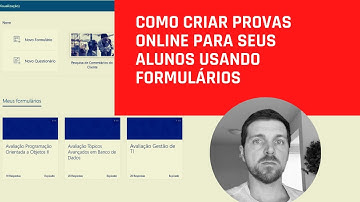 Como criar provas online para seus alunos utilizando formulários