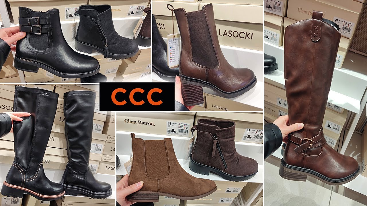 CCC NOWOŚCI JESIEŃ ZIMA❤️ KOZAKI DŁUGIE BOTKI PŁASKIE /NA OBCASIE❗️TANIOO DUŻY WYBÓR  