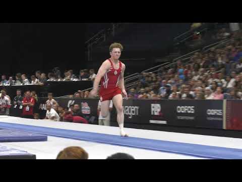 Daniel Simmons | Vault | 2022 OOFOS U.S. Championships | Senior Men Day 2