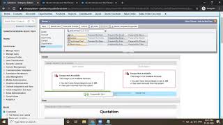 Create standard quote PDF in salesforce with drag and drop | Real project example