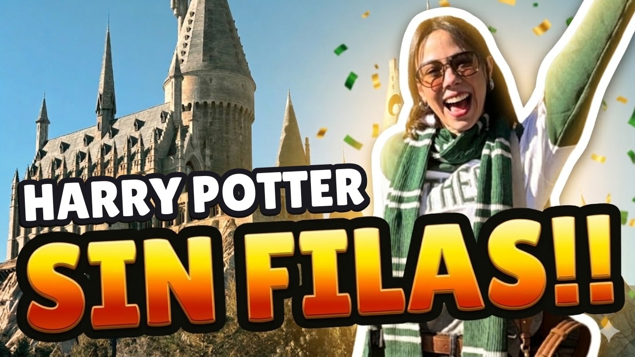 ¡HARRY POTTER SIN FILAS! ✨ Guía Hogsmeade, Hagrid y Early Admission | Episodio 3