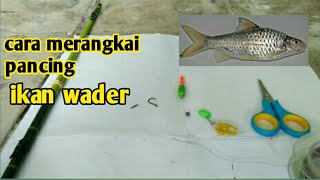 How To Make Wader Fishing Lines Youtube