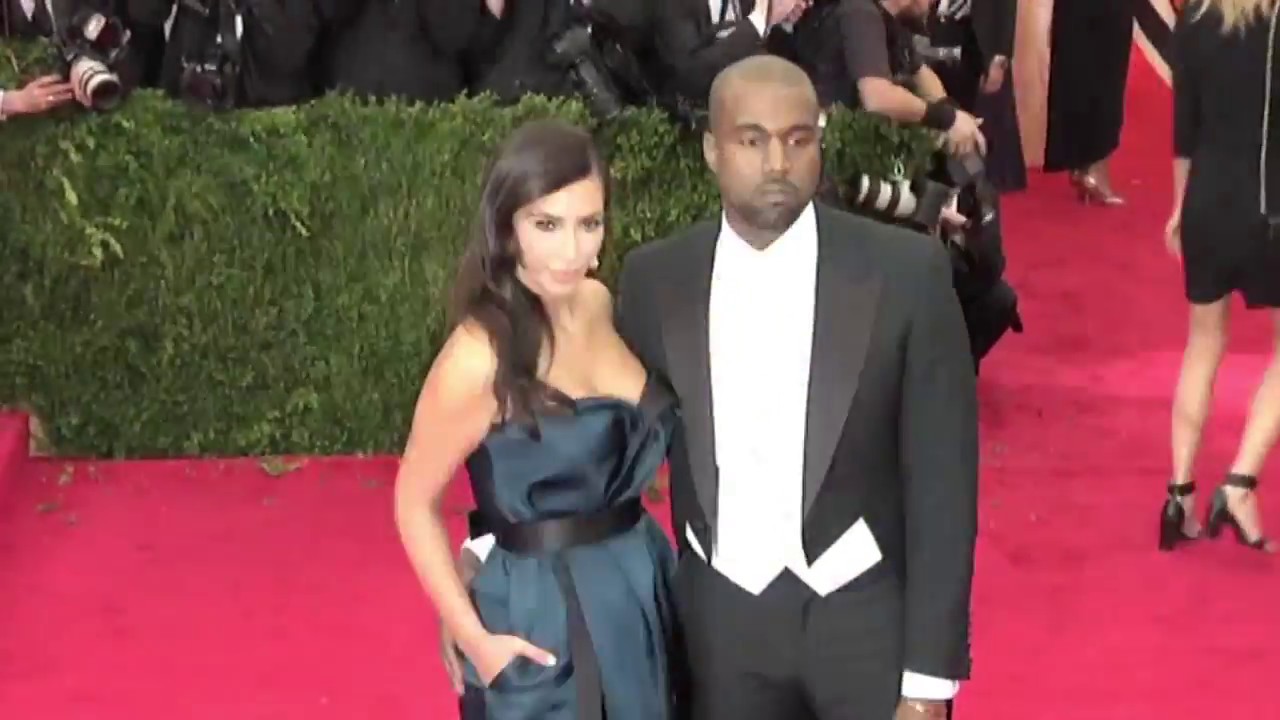Kim Kardashian Kanye West Sizzle At Met Gala 2014 Red Carpet Youtube
