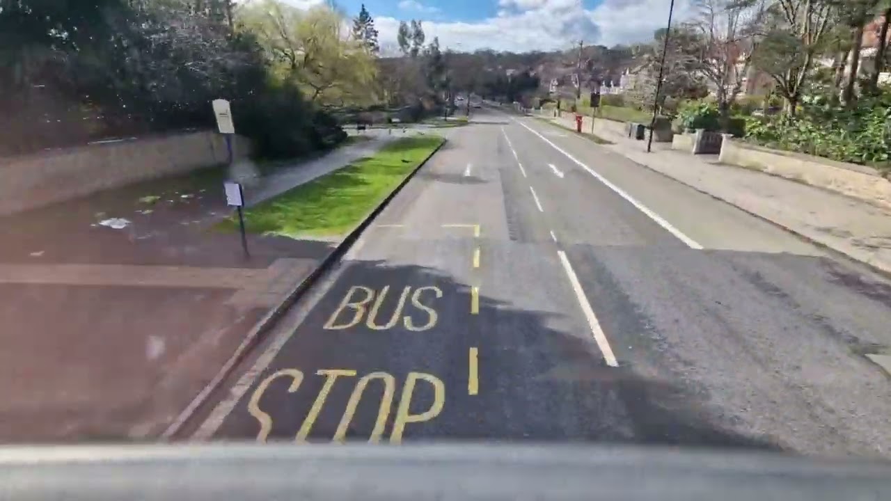 Bus Ride TM Travel Route 218 Sheffield to Bakewell, new ex-Lothian ADL Enviro 400 1408, 21/03/23