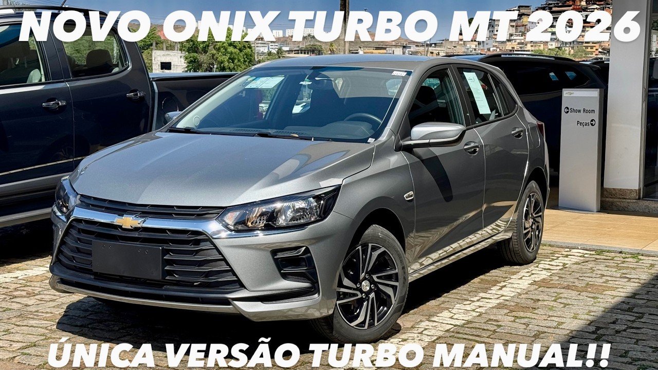 Novo Onix Turbo Mt 2026 - Nova E Única Versão Turbo Manual Do Onix!!