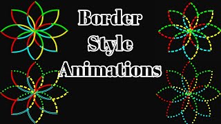 CSS flower animation #CSSflower #CSSanimation #CSSBorderStyle